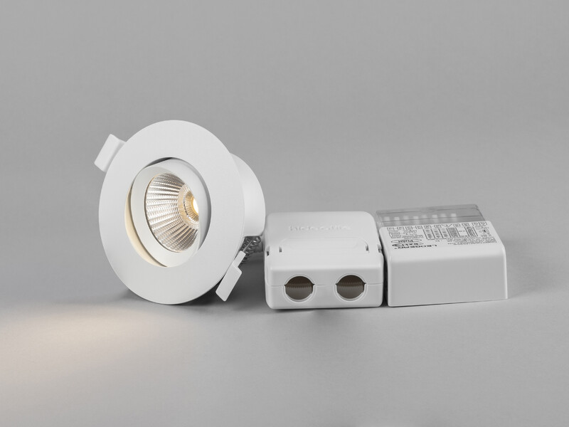 Alasvalo Hide-a-lite Optic G2 Quick ISO IP44 350lm 6W Tune DALI-2 valkoinen