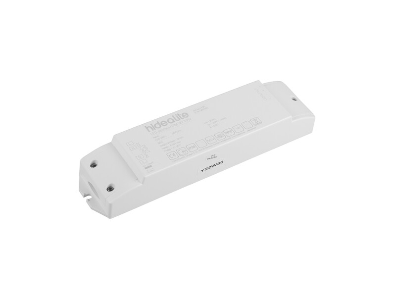Elektroninen liitäntälaite Hide-a-lite led-himmenninmuuntaja IP20 12V 50W DIM