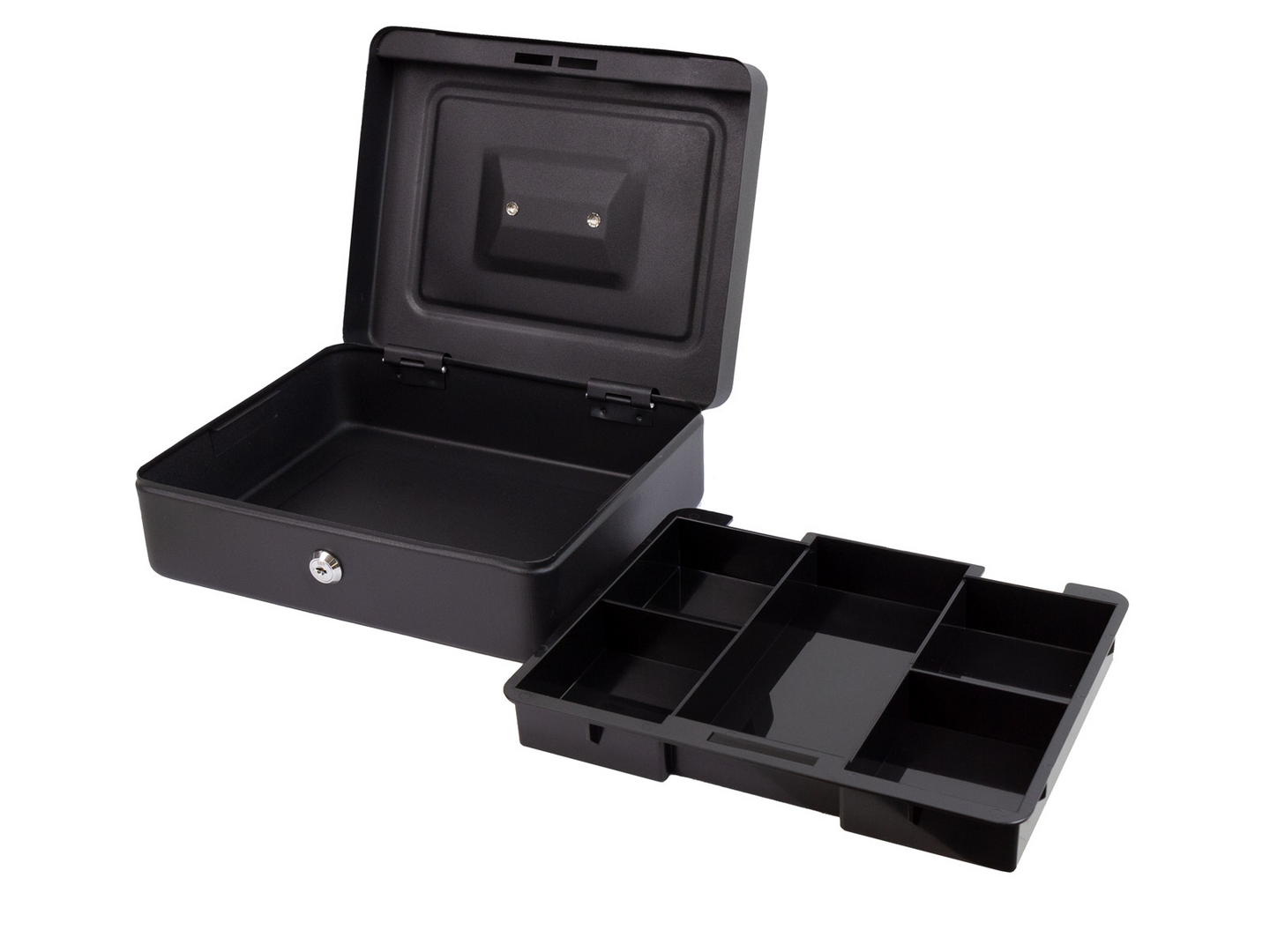 Kassalipas 90x250x180 matta musta