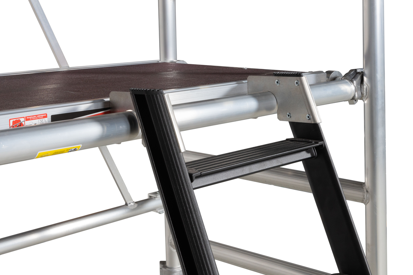 Asennusteline Tikli Jumbo 178 Nousu1-varustelu, askelmatikas 1m ja tukijalat