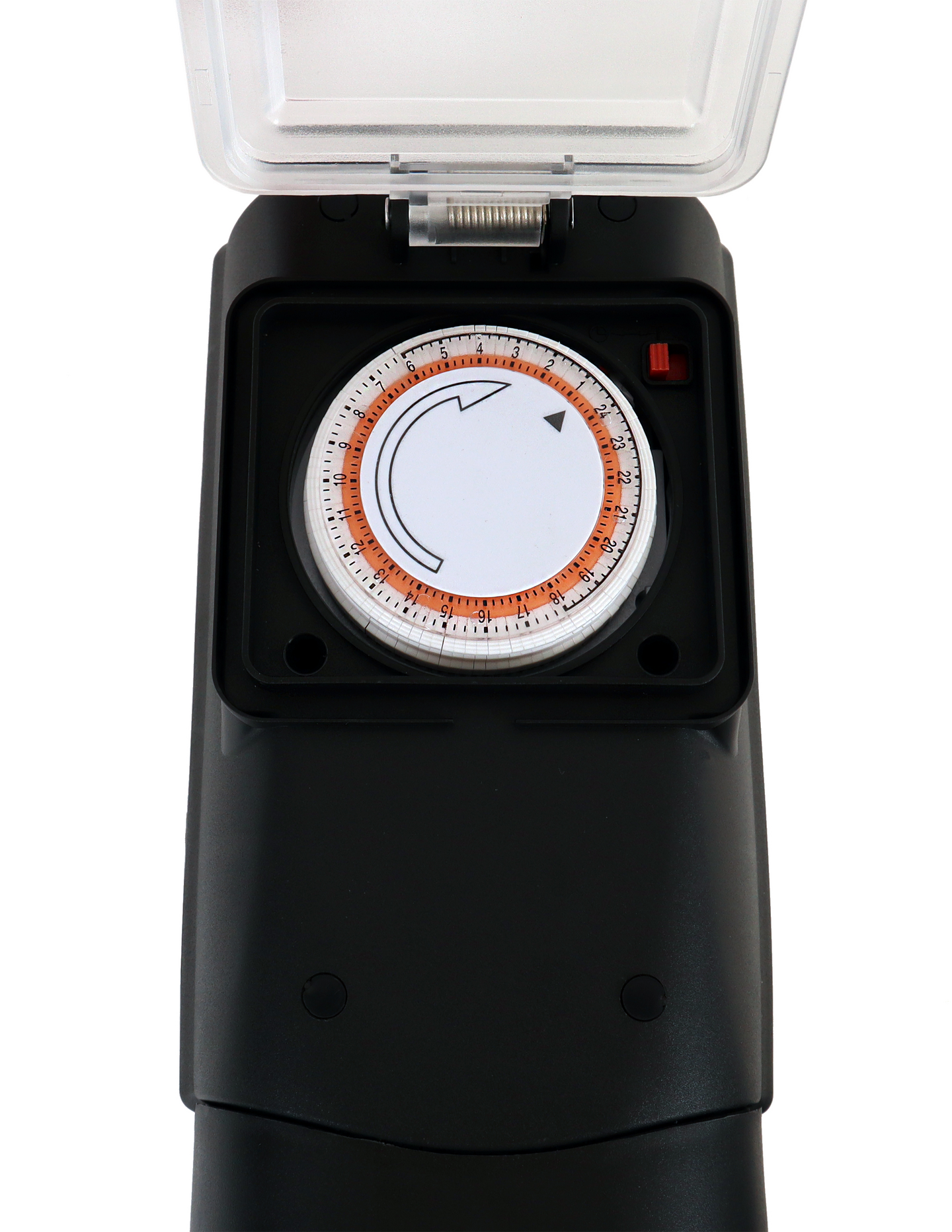 Pistorasia Emax 2-osainen ajastimella H05RR-F3G1.5 1,4m maapiikillä IP44