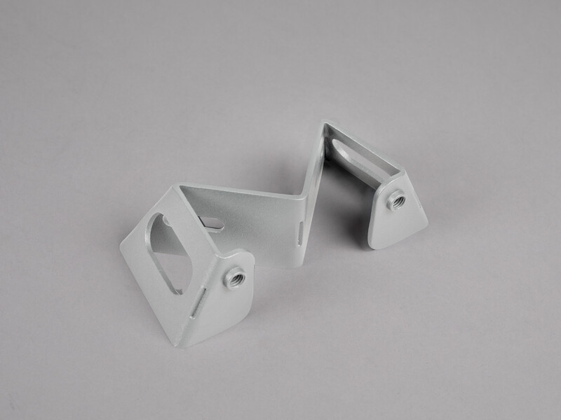 Kulmakiinnike Hide-a-lite Sharp Wall harmaa