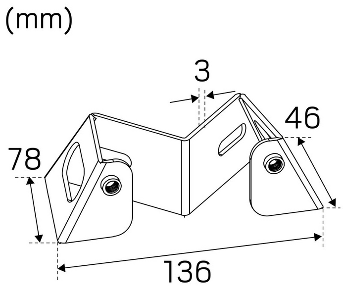 Kulmakiinnike Hide-a-lite Sharp Wall Antrasiitti