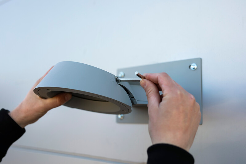 Kiinnityslevy Hide-a-lite Sharp Wall harmaa