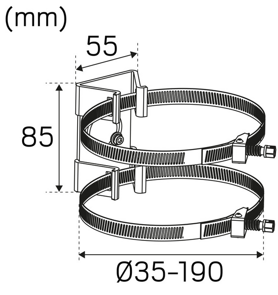Pylväskiinnike Hide-a-lite Spot It musta