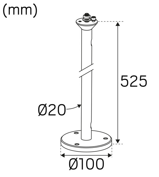 Jatkoputki Hide-a-lite Spot It musta