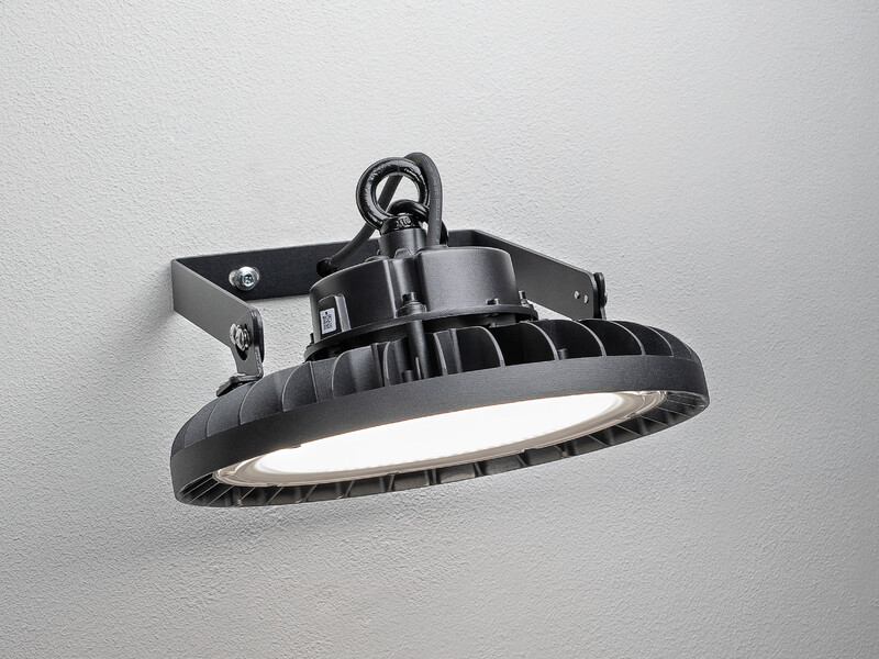 Katto-/seinäkiinnike Highlite musta