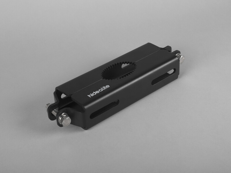 Pylväskiinnike Hide-a-lite Schout G2 55-90mm musta