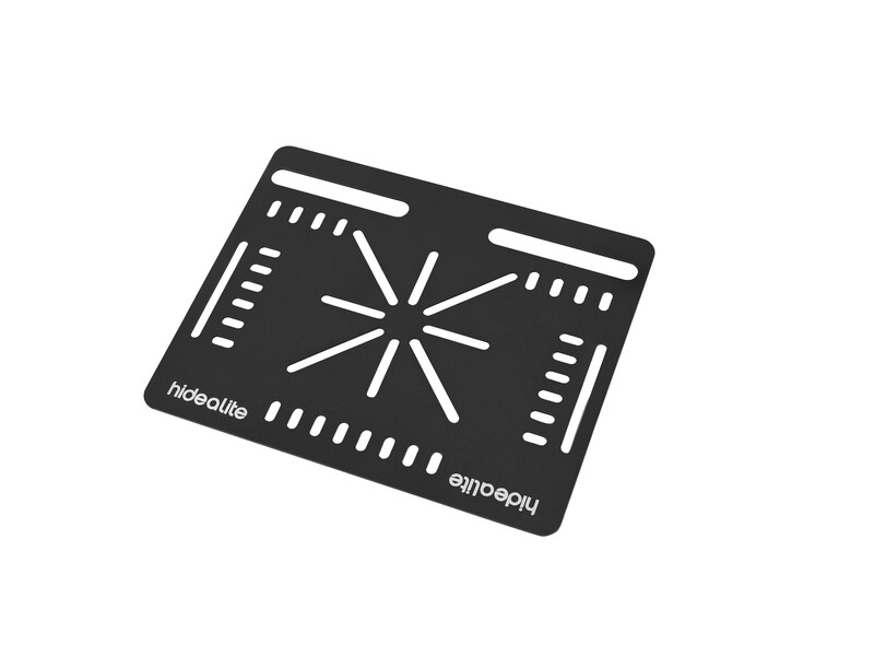 Kytkentälevy Hide-a-lite Schout G2 musta