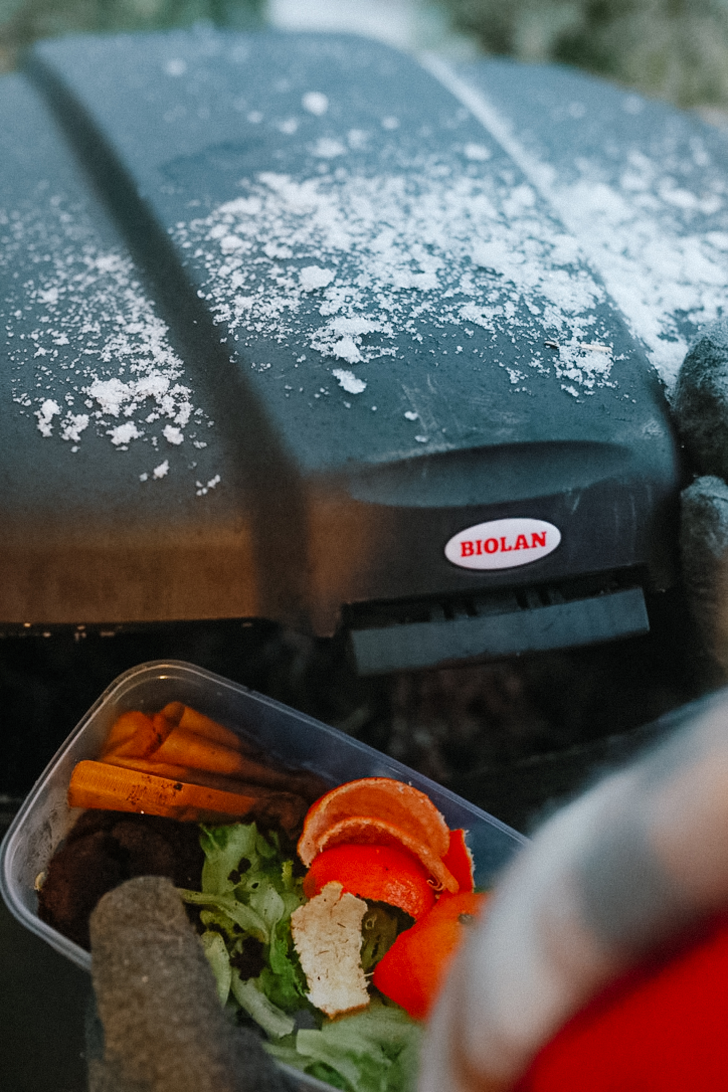 Pikakompostori Biolan 220 Eco tummanharmaa