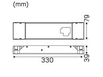Led-liitäntälaite Hide-a-lite Dali 24v 200W Da 1-10v himmennettävä