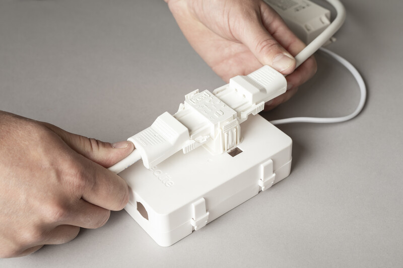 Sähköinen Lisätarvike Hide-a-lite Q-box Mini 3-nap./linect