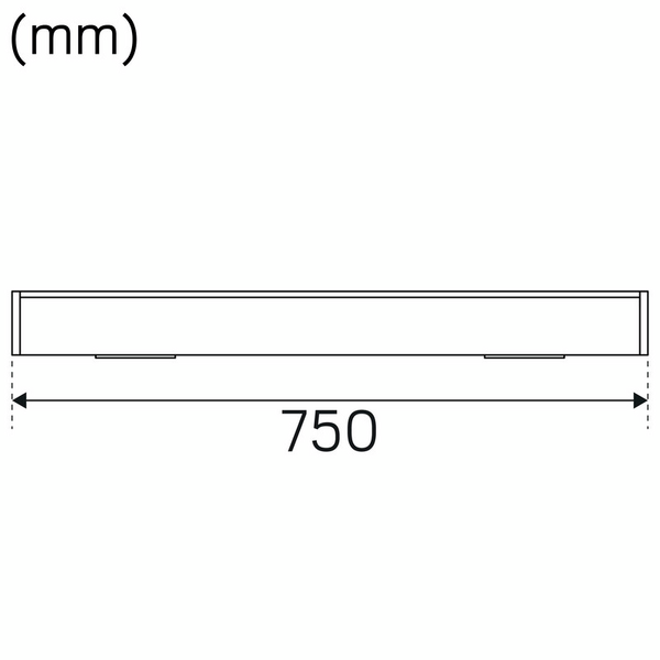 Valoprofiili/-nauha Hide-a-lite Led Extend G2 75 2700K himmennettävä valkoinen