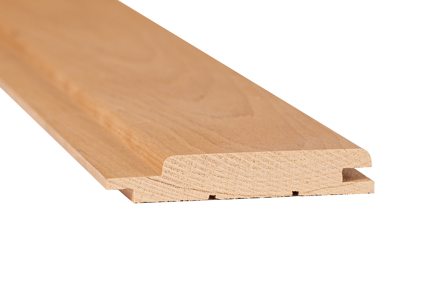 Saunapaneeli Thermory 15x90x2400 STP lämpökäsitelty leppä