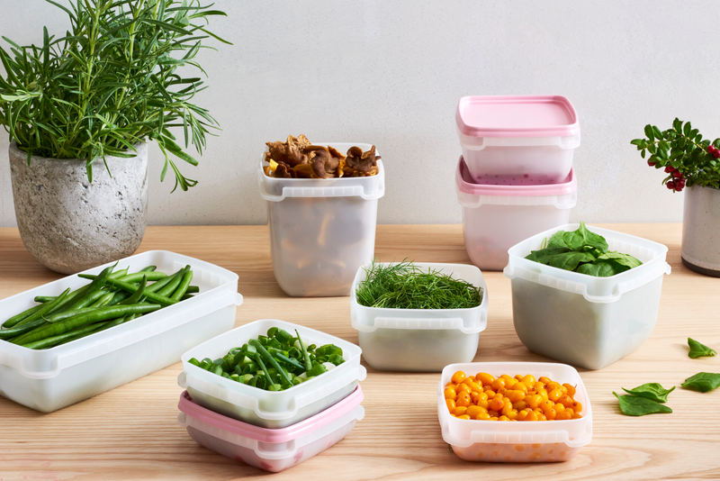 Pakastusrasia Orthex Gastromax 4x0,75l roosa