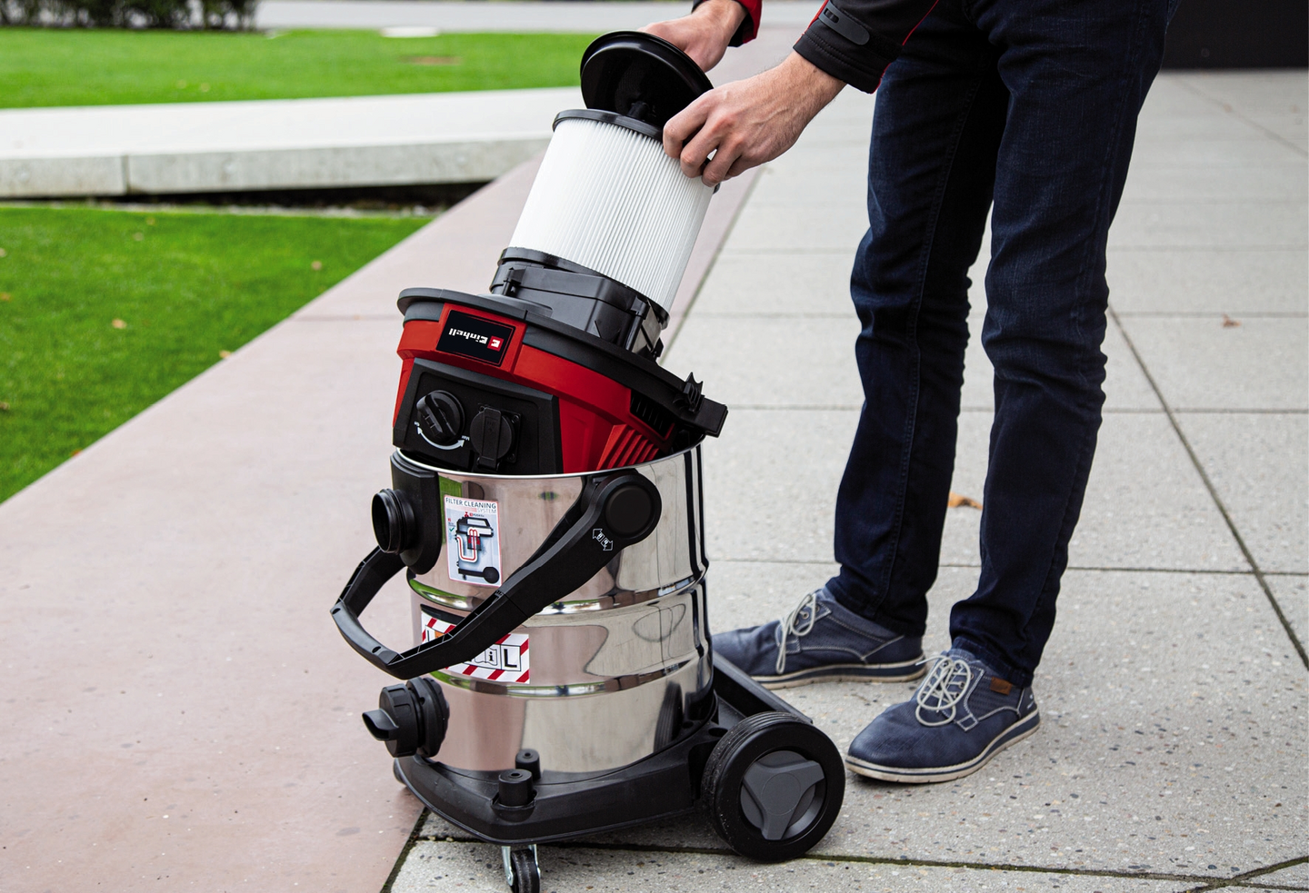 Kestosuodatin Einhell SAC märkä-kuivaimuriin pölyluokka L