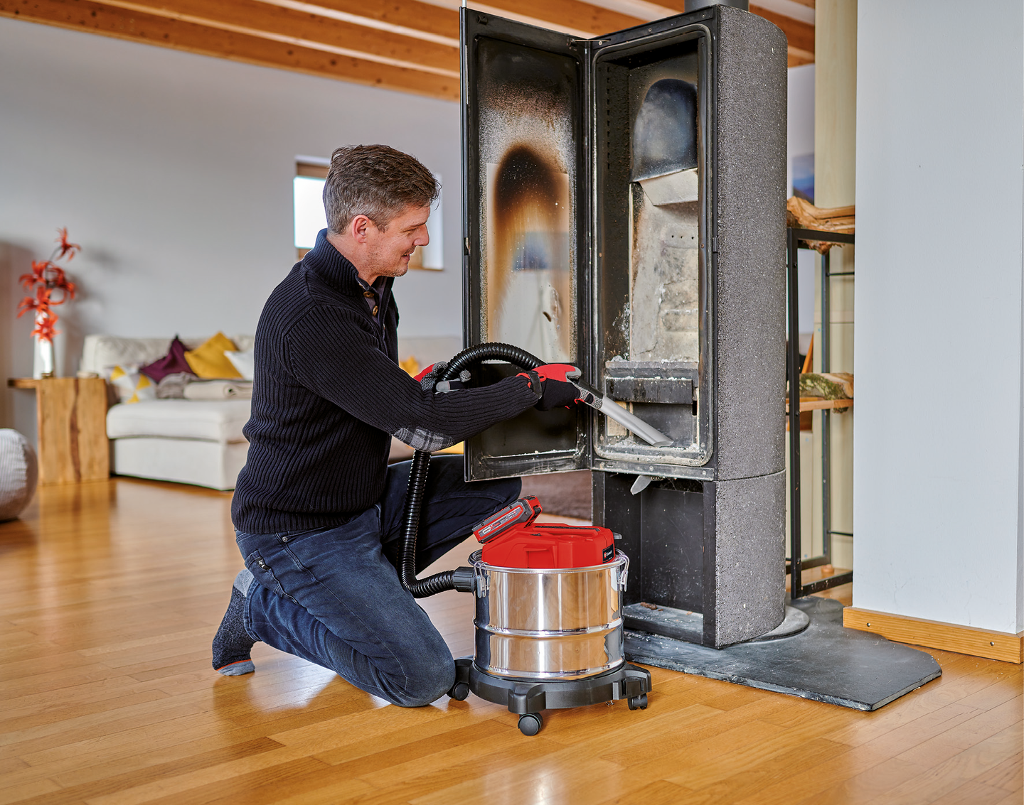 Akkutuhkaimuri Einhell Power X-Change TE-AV 18/15 Li-Solo