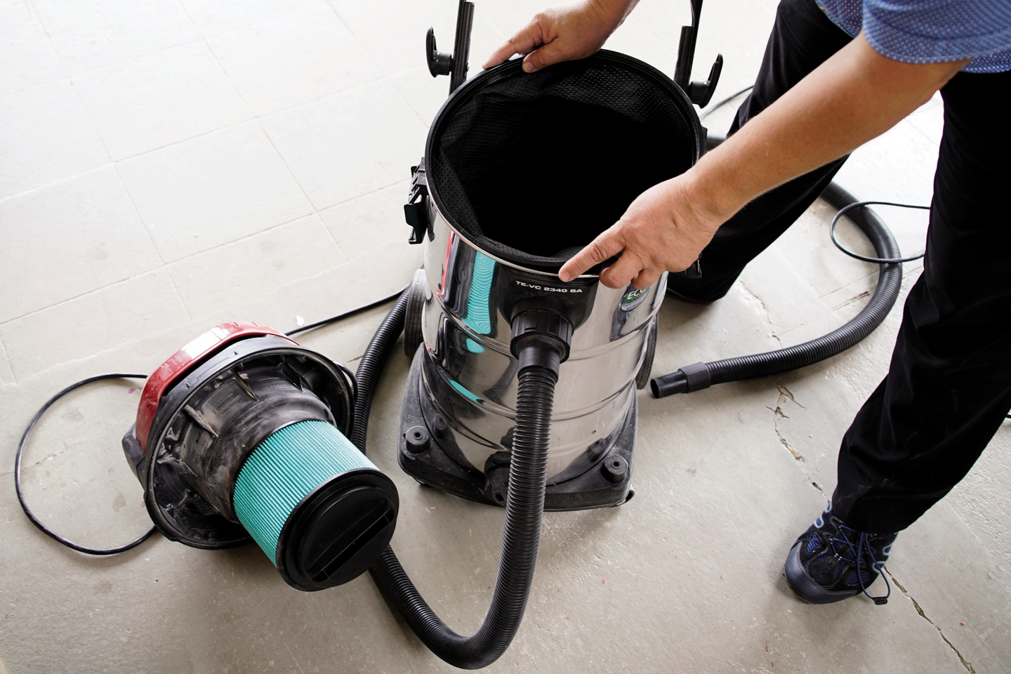 Tuplasuodatin Einhell SAC märkä-kuivaimuriin