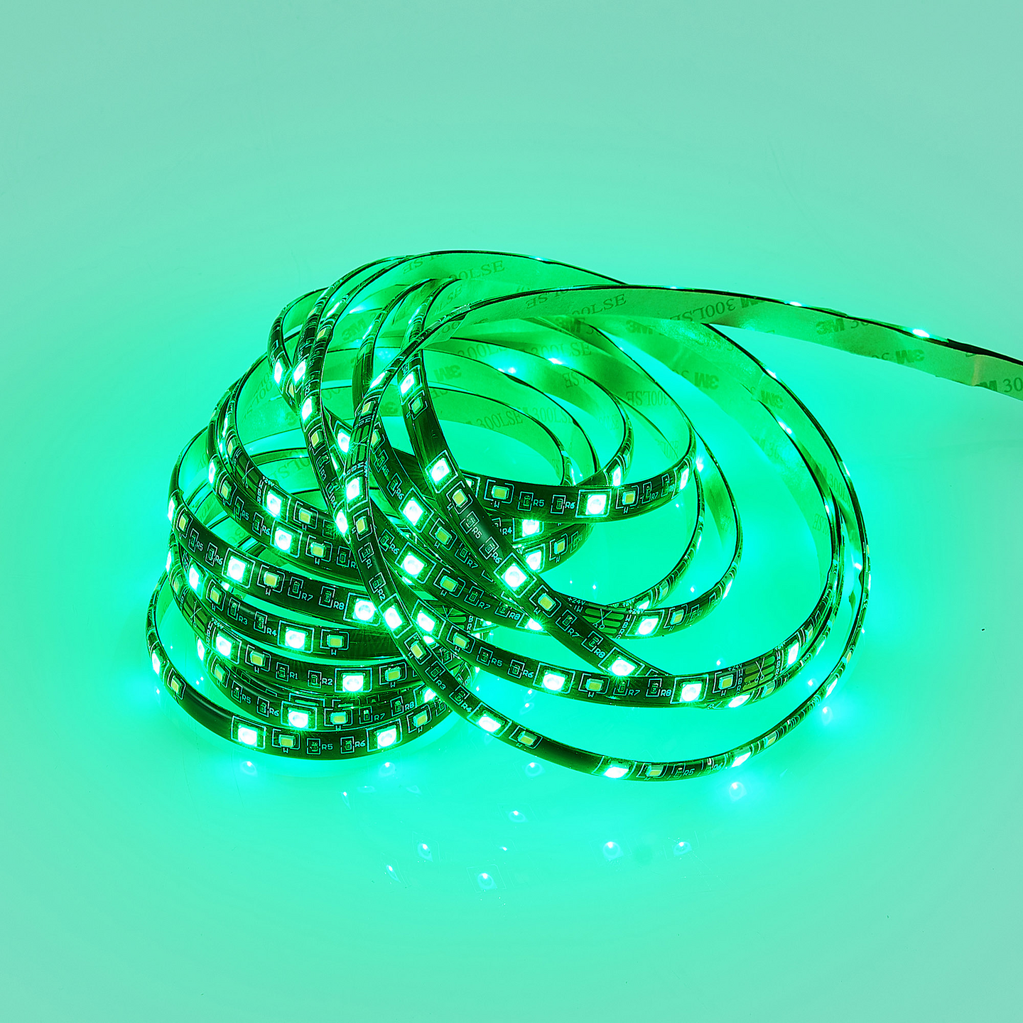 Led-nauha TRIO Rush 10,5W 5m RGB musta