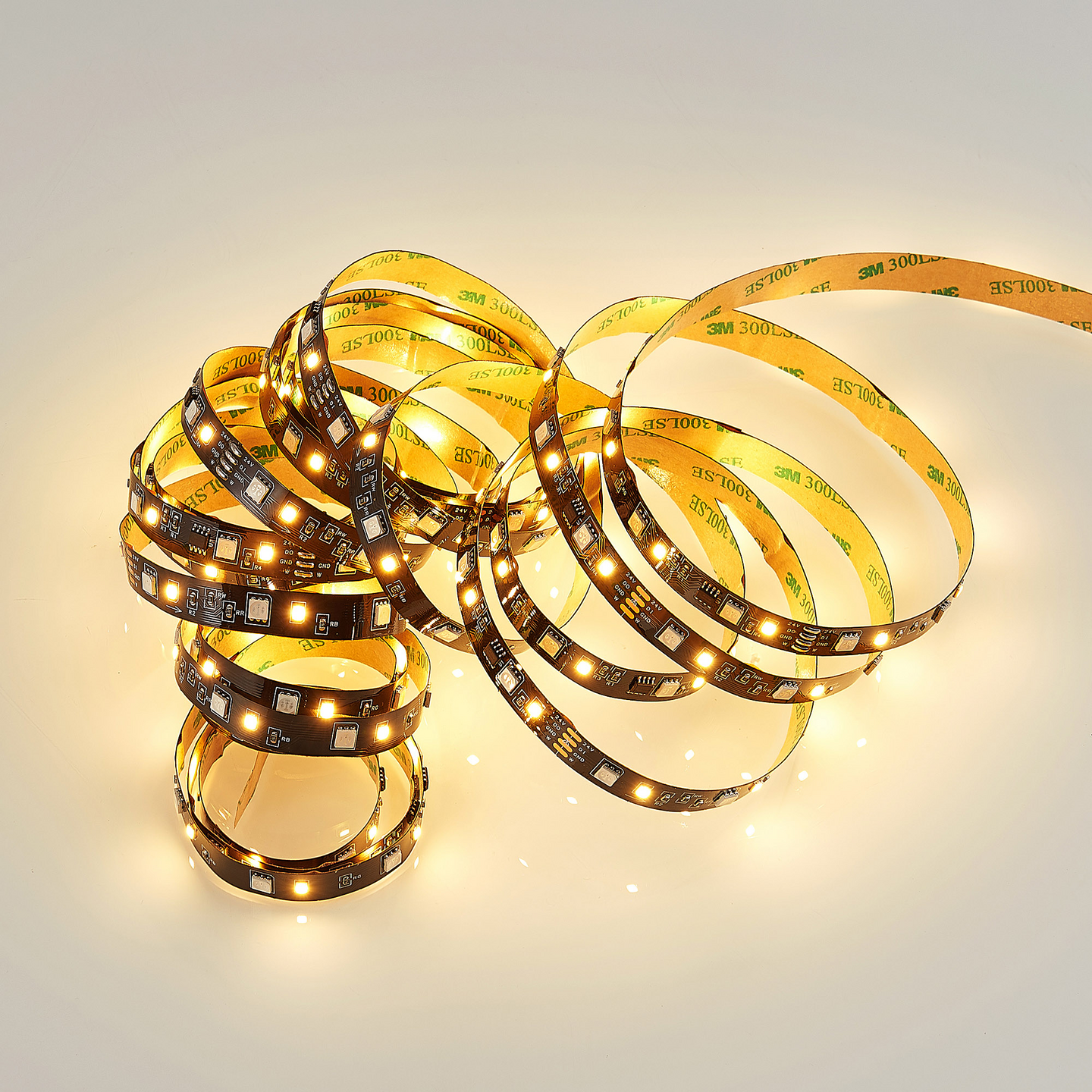 Led-nauha TRIO Racer 10W 5m RGB musta