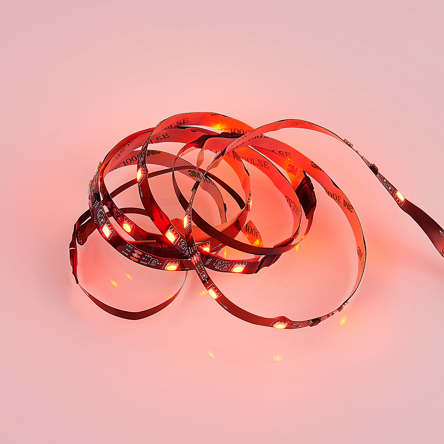 Led-nauha TRIO Screen 2,5W 1,2m RGB musta