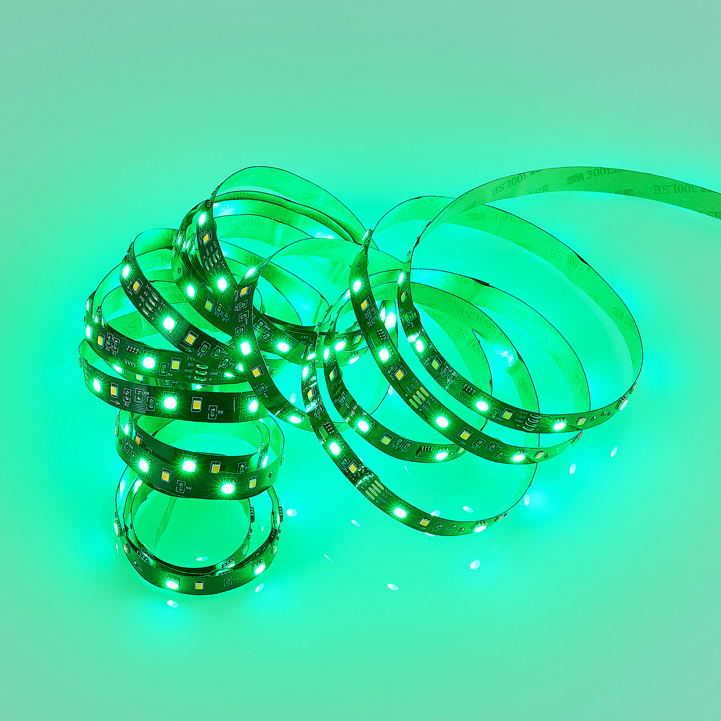 Led-nauha TRIO Racer 10W 5m RGB musta