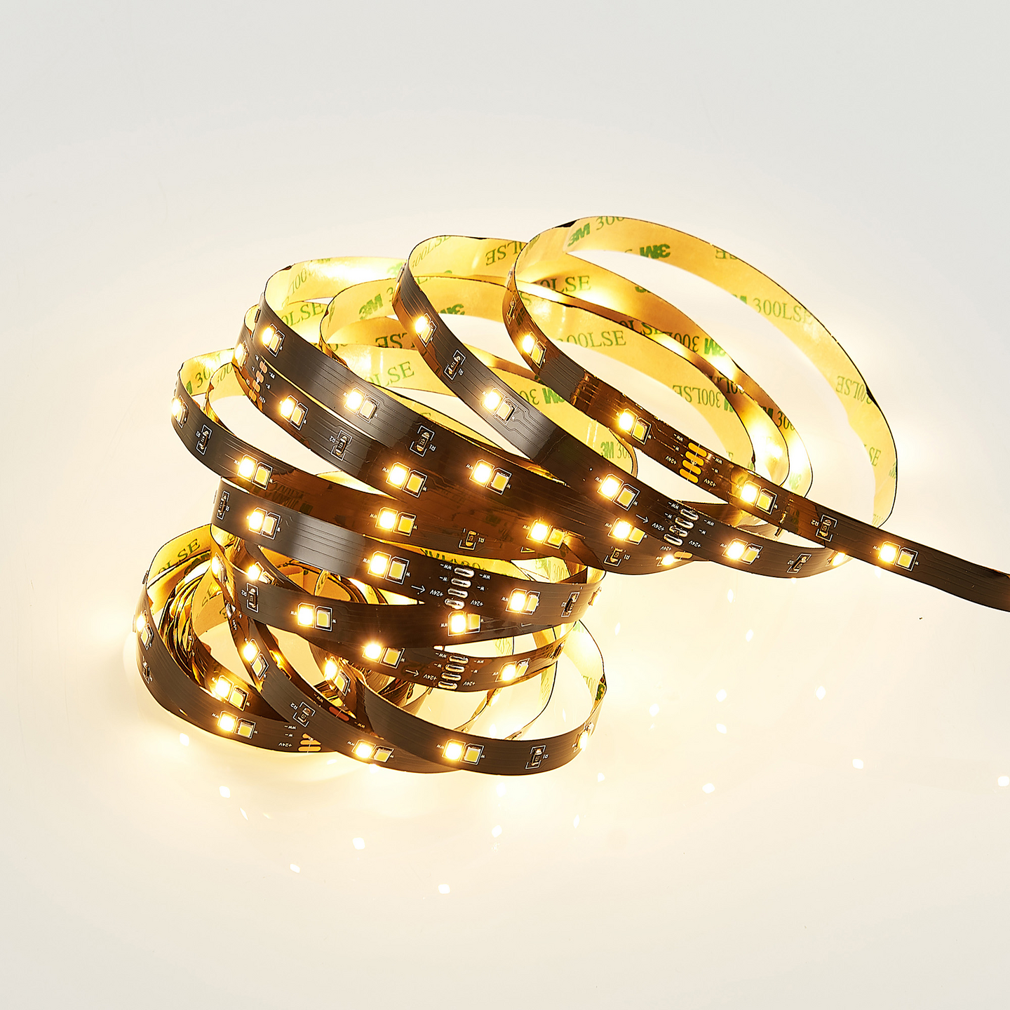 Led-nauha TRIO Chip 17,5W 5m musta