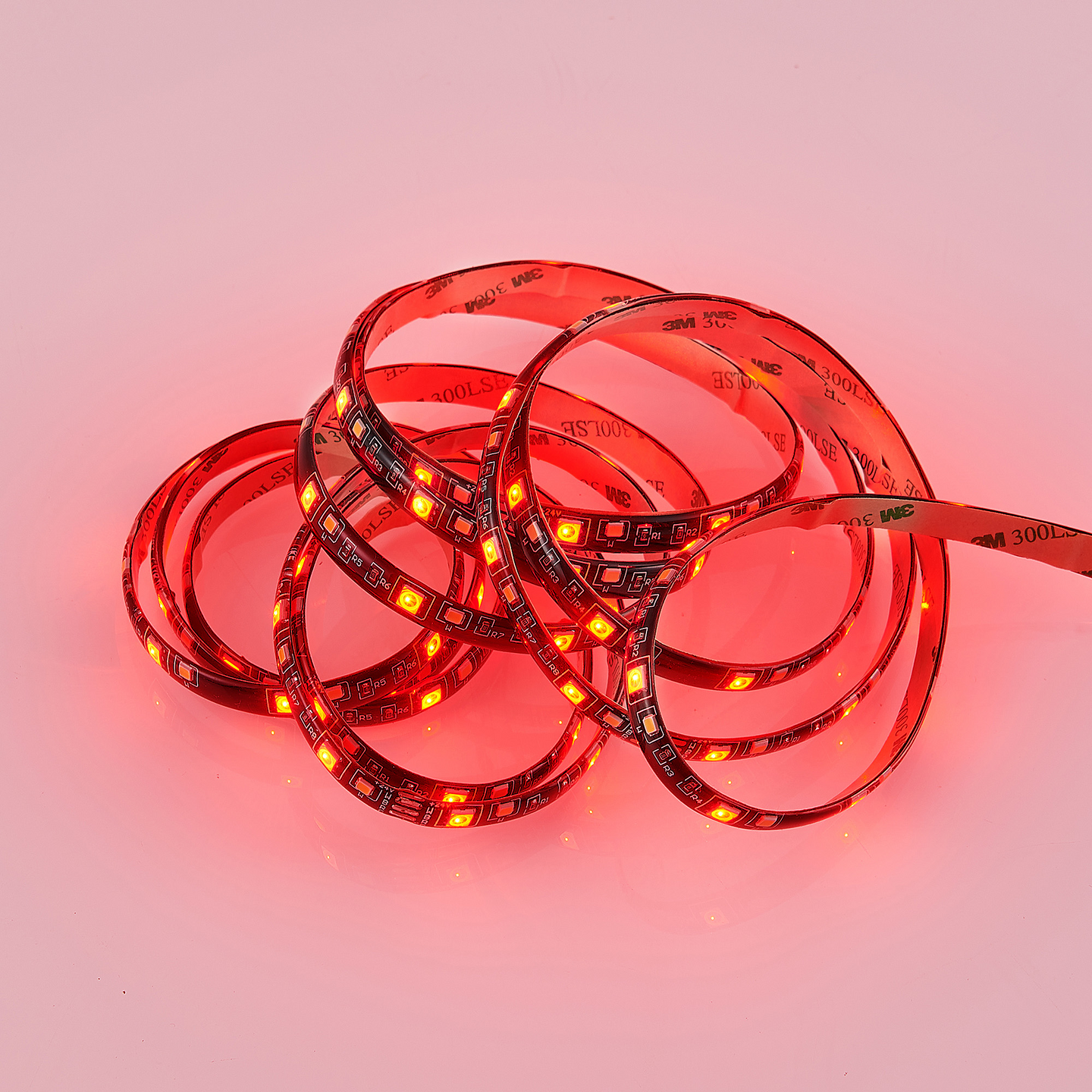 Led-nauha TRIO Rush 10,5W 3m RGB musta