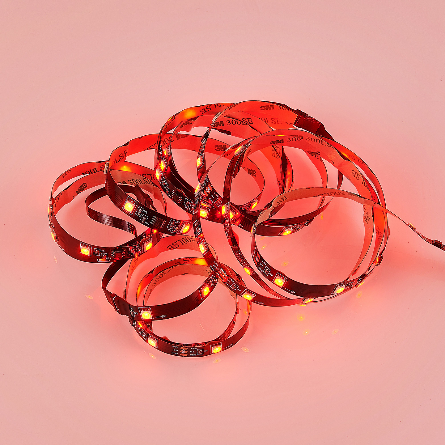 Led-nauha TRIO Screen 6,5W 3m RGB musta