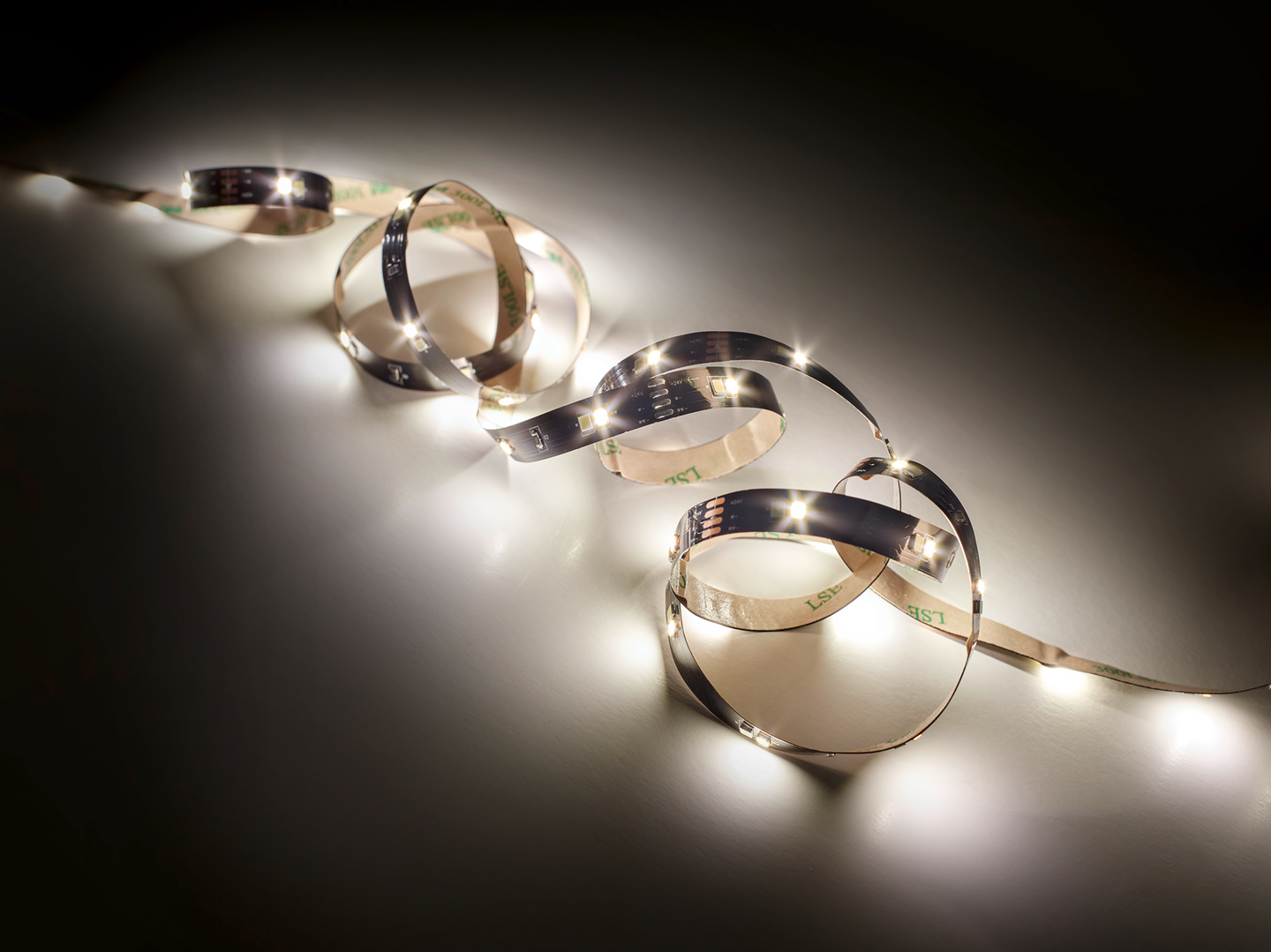 Led-nauha TRIO Chip 10,5W 3m musta