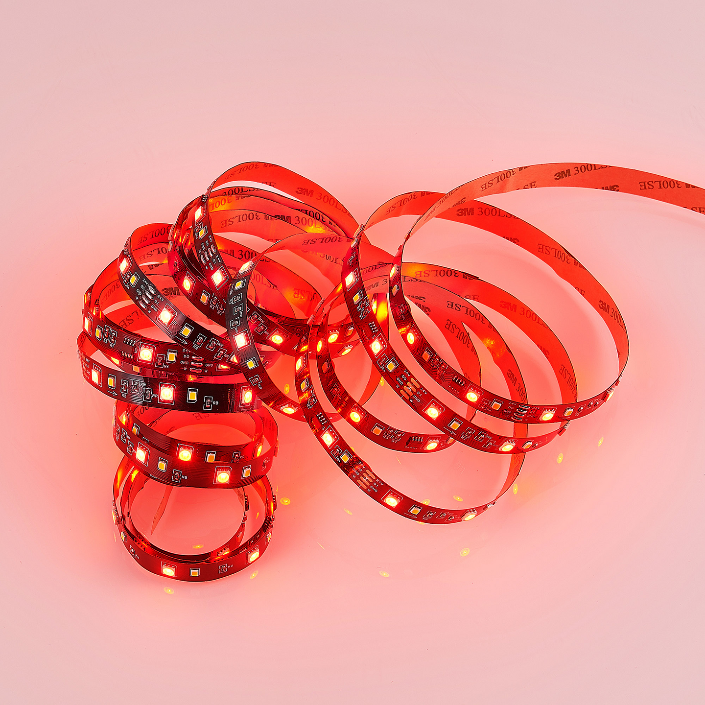 Led-nauha TRIO Racer 10W 5m RGB musta