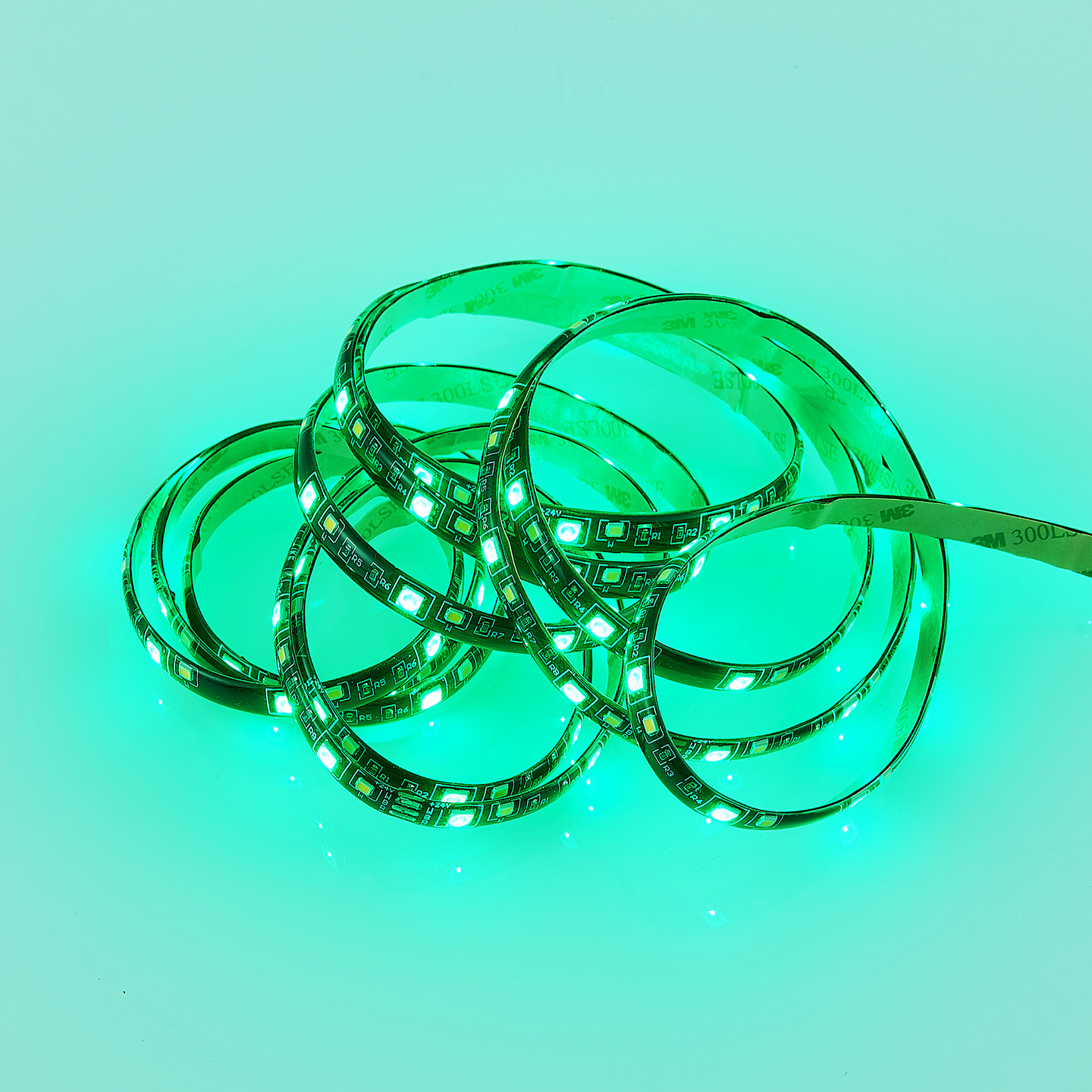 Led-nauha TRIO Rush 10,5W 3m RGB musta