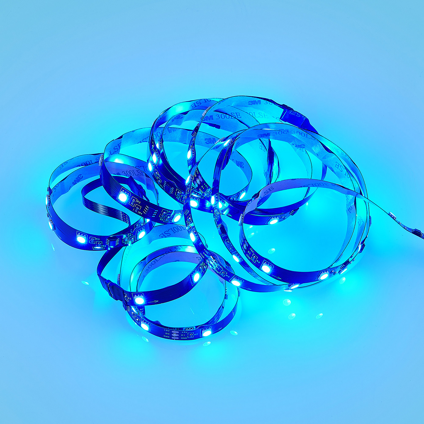 Led-nauha TRIO Screen 6,5W 3m RGB musta