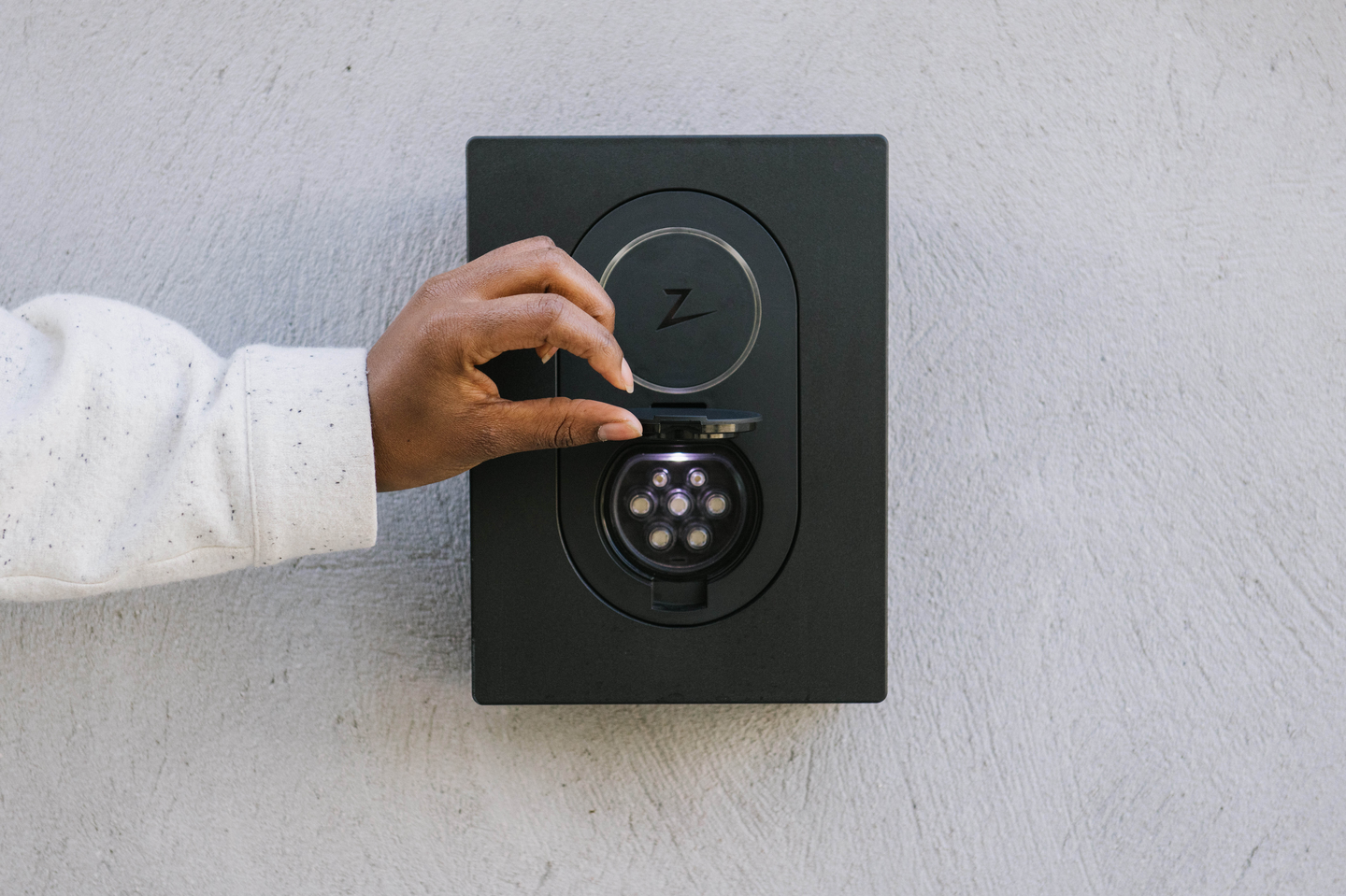 Latausasema peruslataus Zaptec Go musta 7,4-22kW IT/TN 3-vaihe