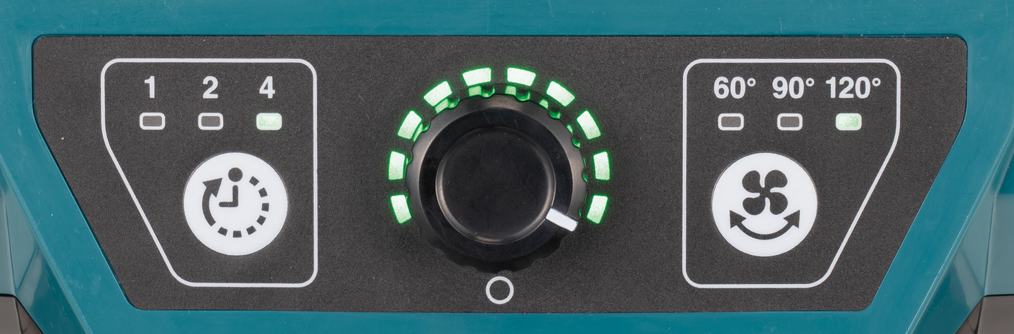 Tuuletin Makita CF003GZ 450mm 40V XGT/18V LXT/230V verkkovirta