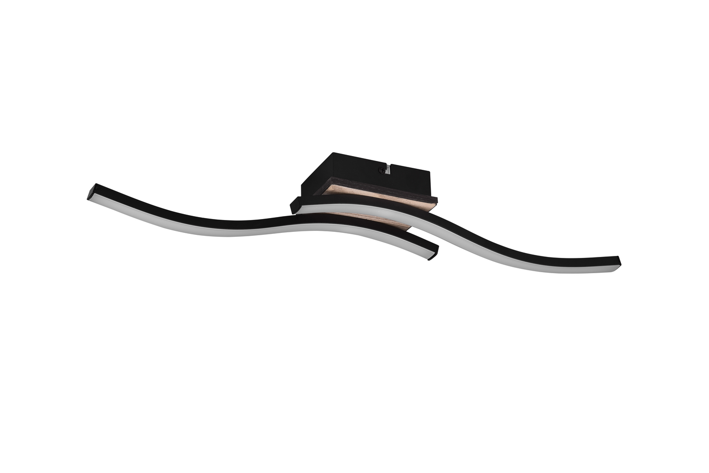 Kattovalaisin TRIO Route led 500lm 2-osainen mattamusta/puu