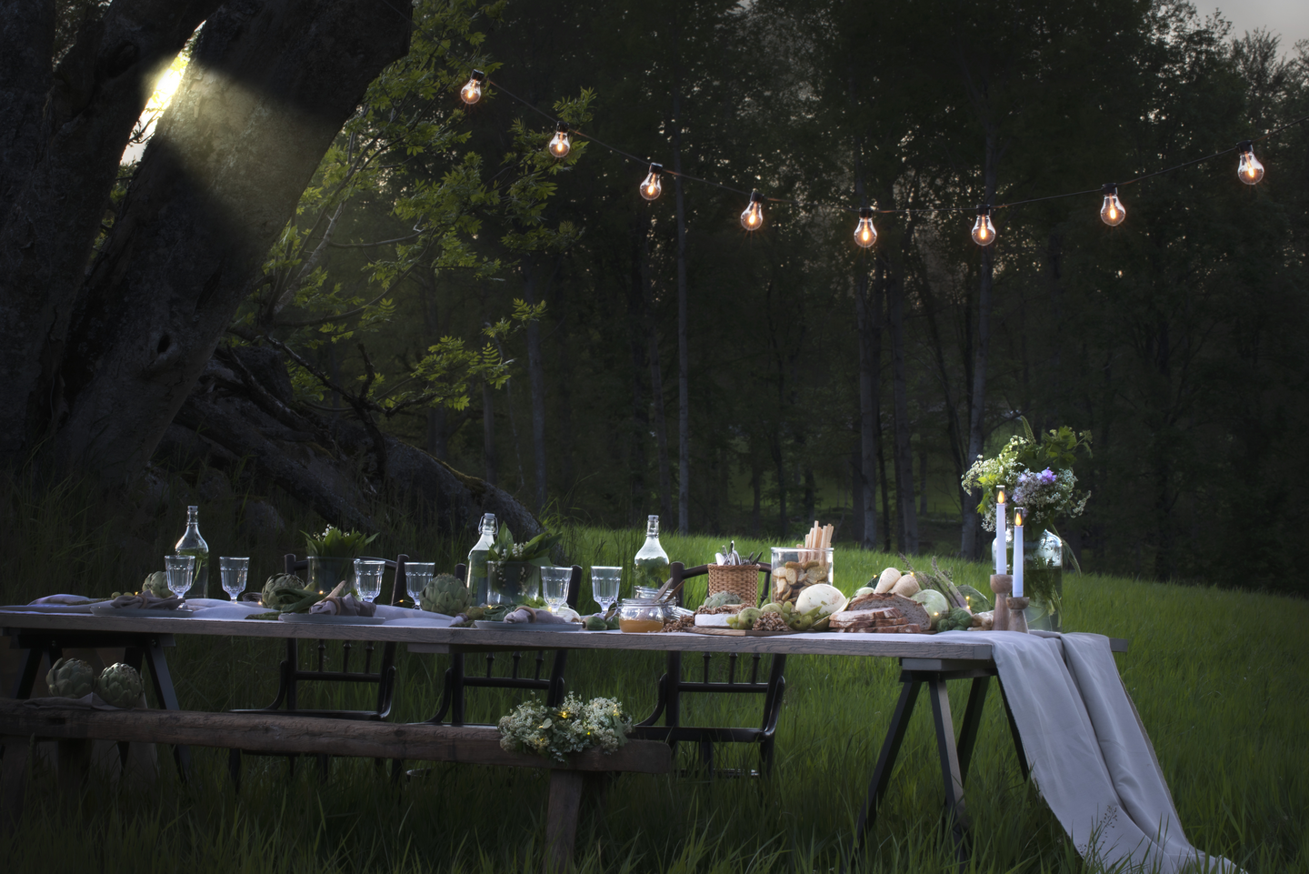 Tivolivalosarja Konstsmide himmentimellä 10led IP44