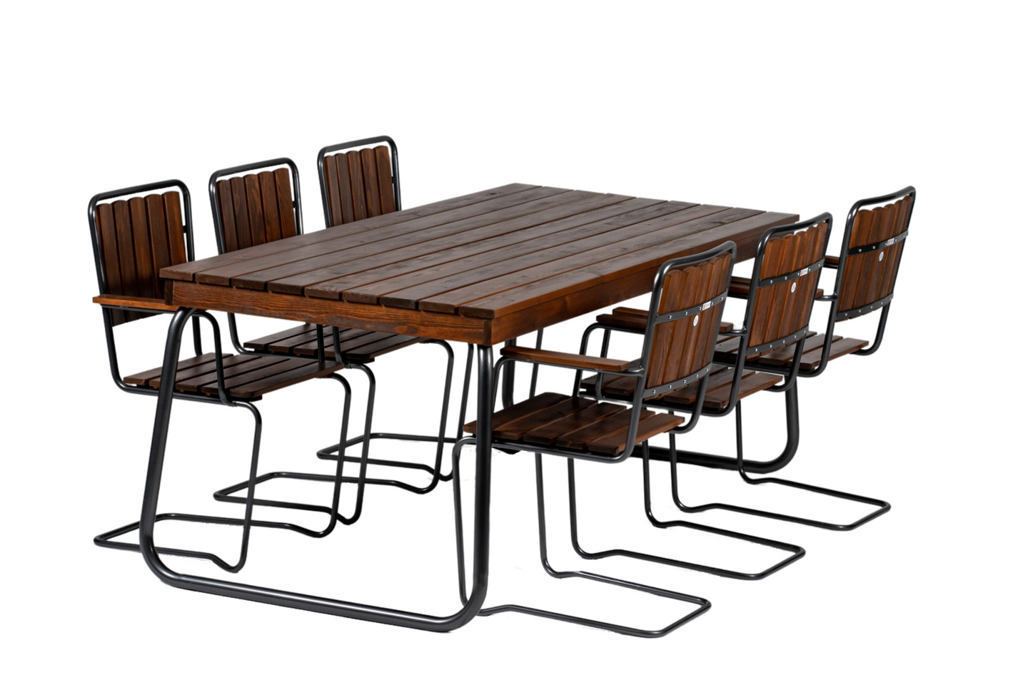 Pöytä Varax Suvisaari cappuccino 190x90cm