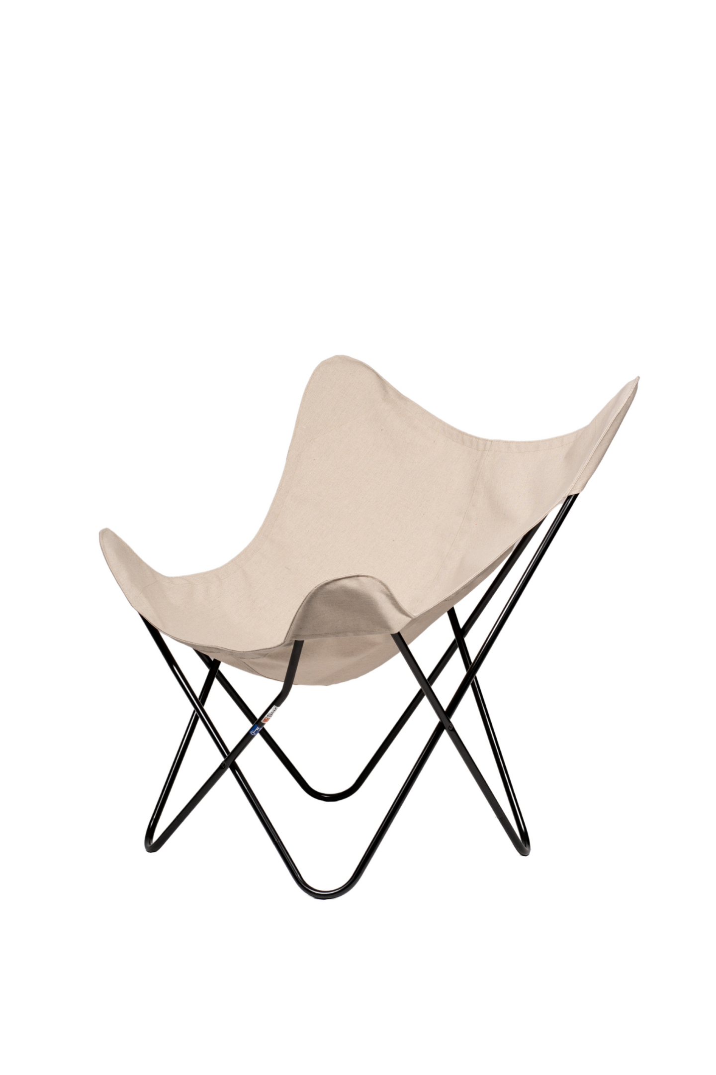 Kangaspäällinen lepakkotuoliin Varax beige