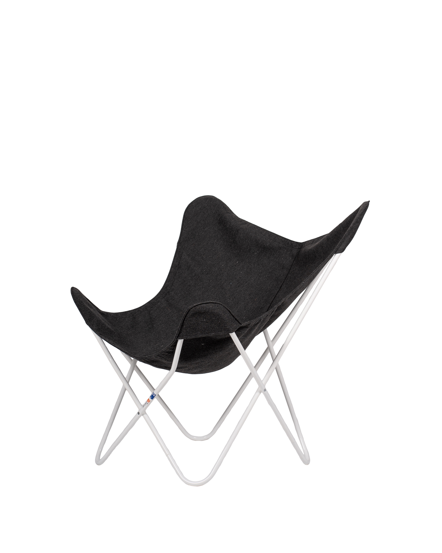 Kangaspäällinen lepakkotuoliin Varax musta