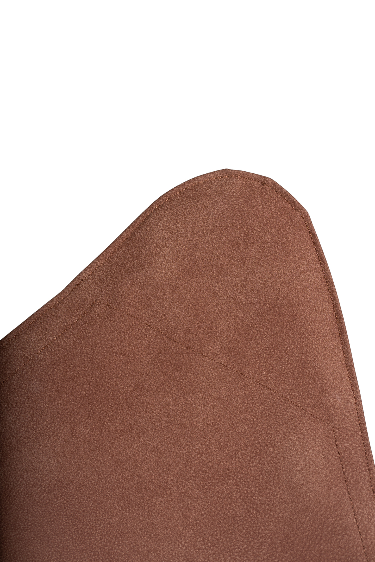 Keinonahkapäällinen lepakkotuoliin Varax ruskea