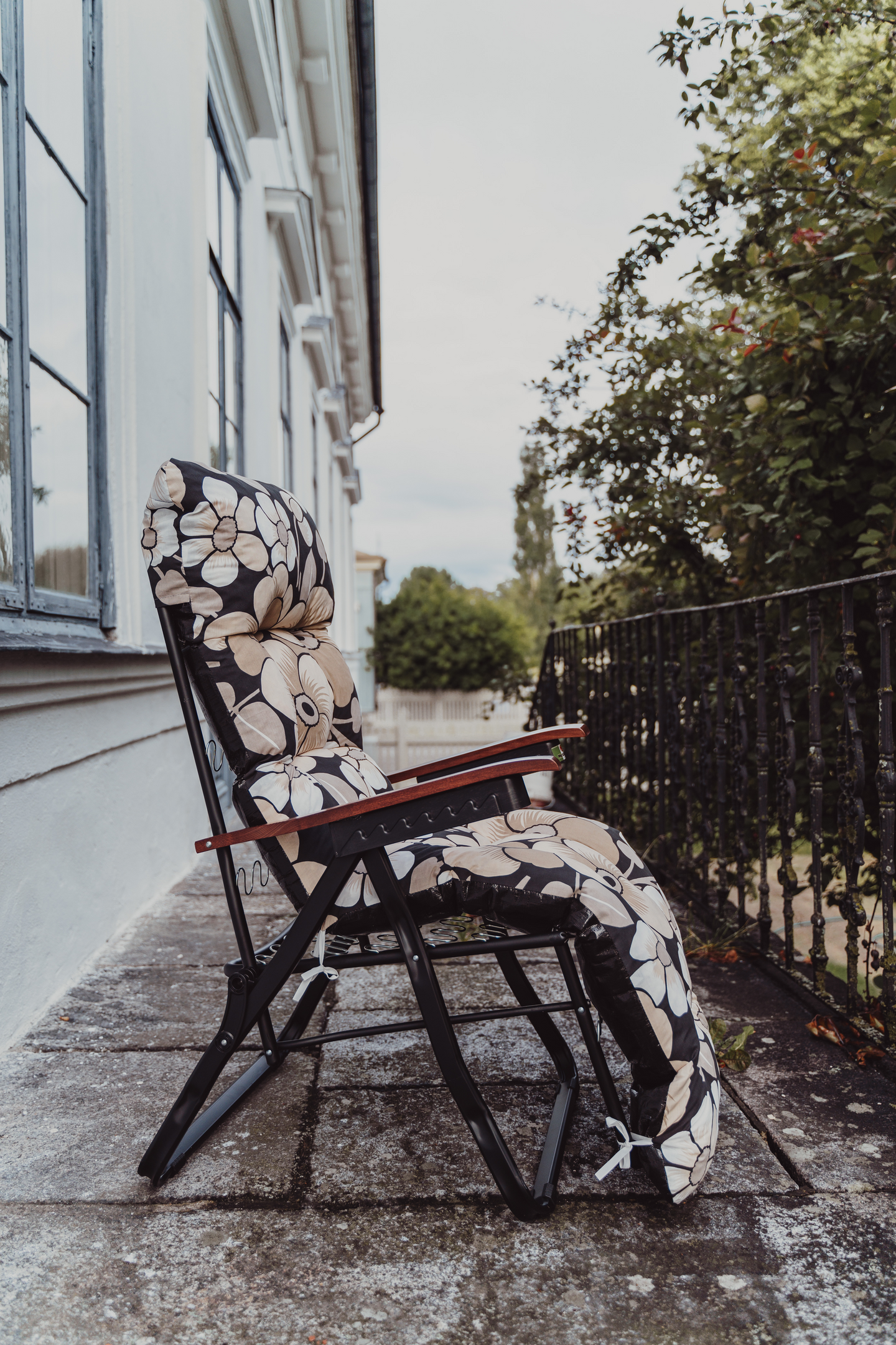 Baden Baden -tuoli Varax beige/harmaa