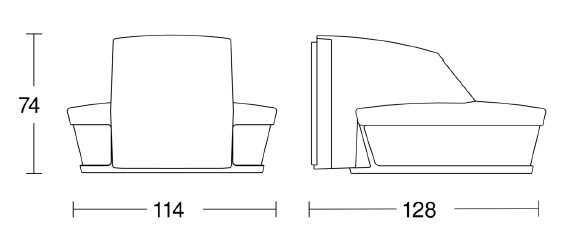 Liiketunnistin STEINEL Sensiq S Evo 300 IP54 valkoinen