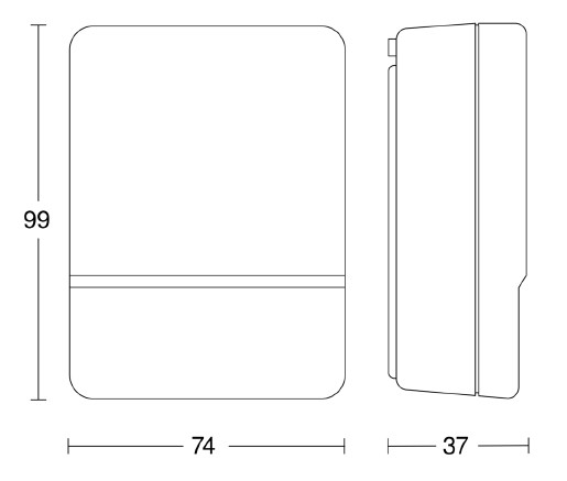 Hämäräkytkin STEINEL Nightmatic 3000 valkoinen