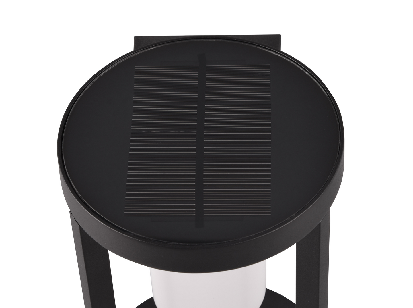 Aurinkokennoseinävalaisin TRIO Carmo led 20 cm IP54 liiketunnistin mattamusta