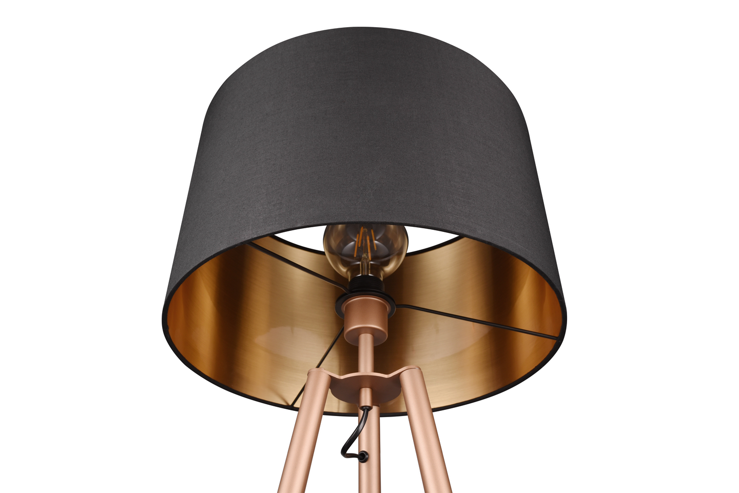 Lattiavalaisin TRIO Colette E27 kahvinruskea