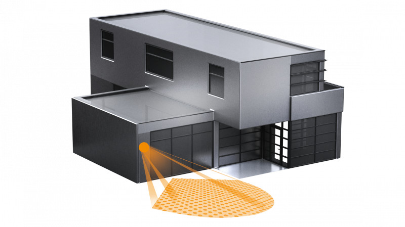 PIR-liiketunnistin STEINEL IS2160 600W IP54 seinä valkoinen