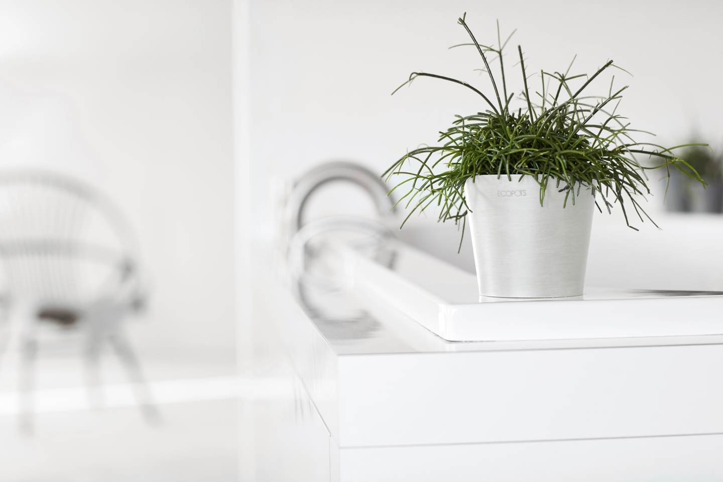 Ruukku Ecopots Amsterdam mini 10,5cm valkoinen