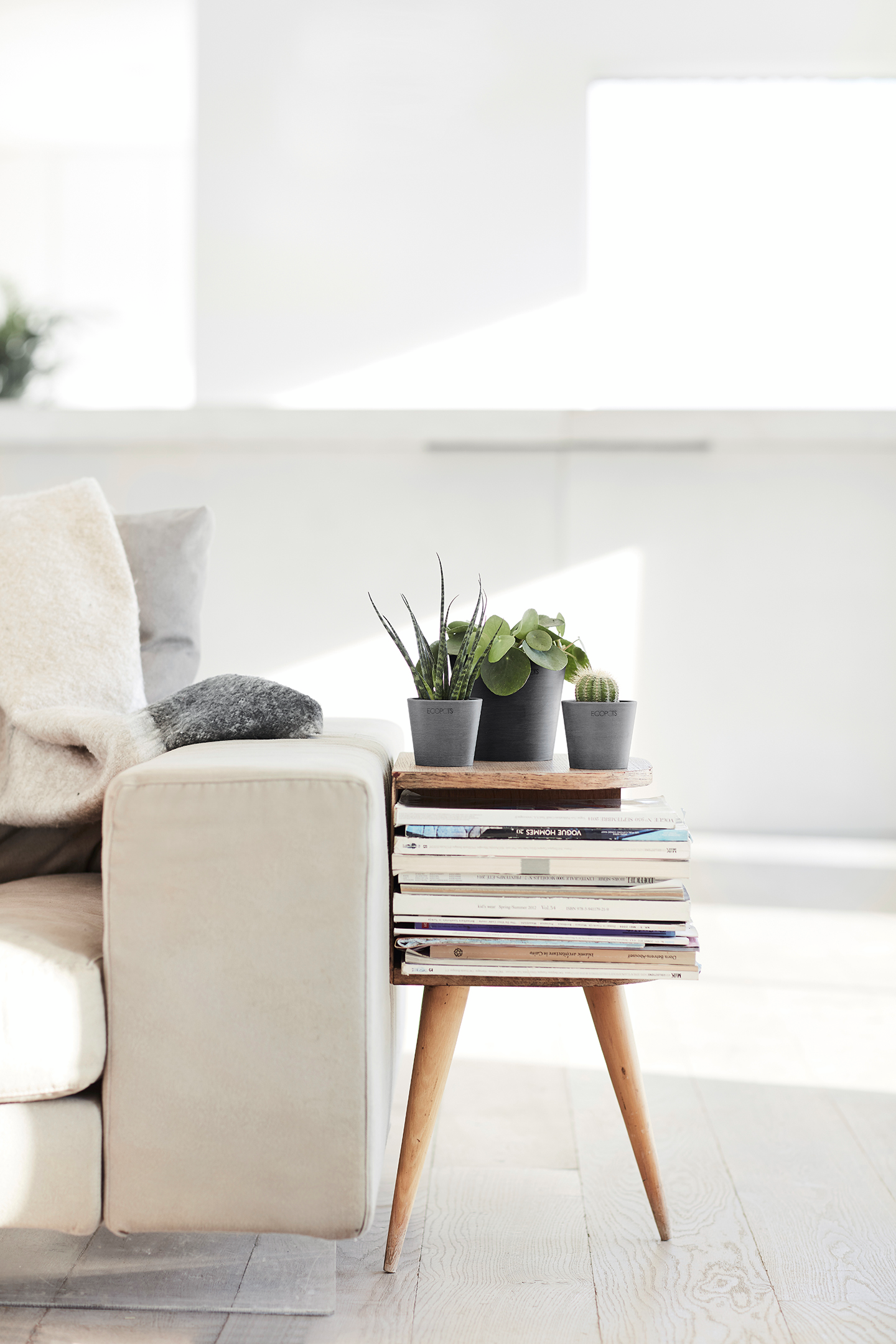 Ruukku Ecopots Amsterdam mini 8cm harmaa