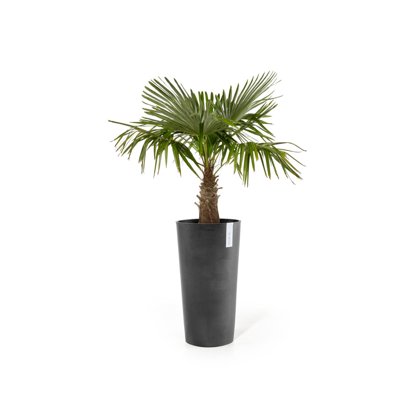 Ruukku Ecopots Amsterdam korkea 90cm tummanharmaa